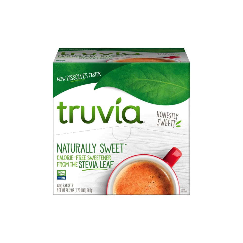 Truvia Calorie-Free Sweetener 400 ct. - Home/Grocery Household & Pet/Canned & Packaged Food/Baking & Cooking Needs/Sugar & Sweeteners/ -