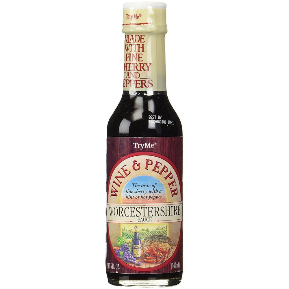 TRY ME: Worcestershire Sauce Wine and Pepper 5 oz (Pack of 5) - MONTHLY SPECIALS > Cooking & Baking > Seasonings - TRY