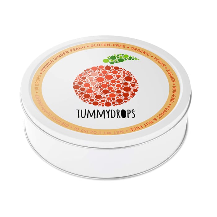TUMMYDROPS Health > Vitamins & Supplements TUMMYDROPS: Organic Double Ginger Peach, 18 pc