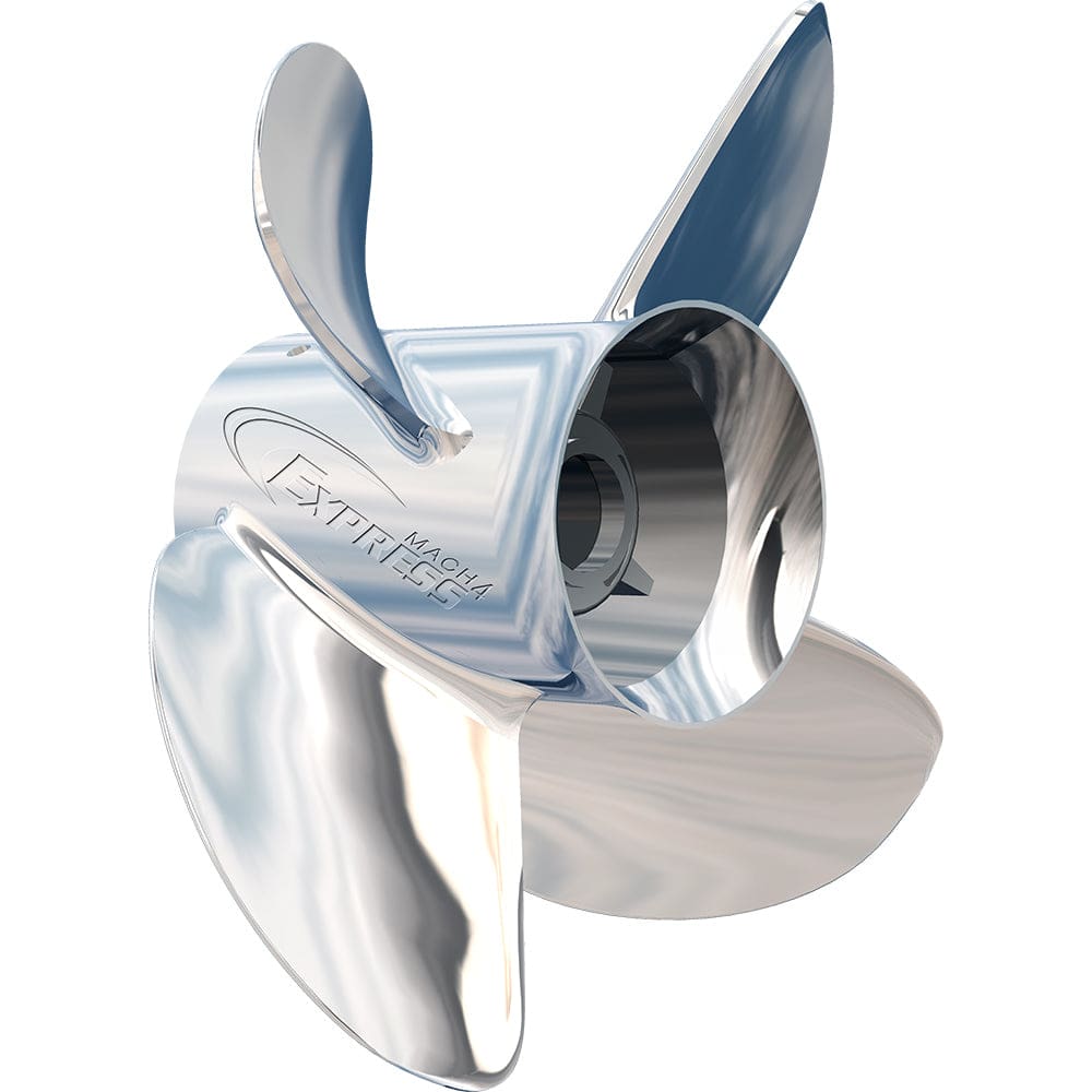 Turning Point Express® Mach4™ - Right Hand - Stainless Steel Propeller - EX-1419-4 - 4-Blade - 14 x 19 Pitch - Boat Outfitting | Propeller -