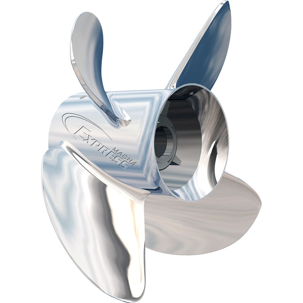 Turning Point Express® Mach4™ - Right Hand - Stainless Steel Propeller - EX-1515-4 - 4-Blade - 15 x 15 Pitch - Boat Outfitting | Propeller -