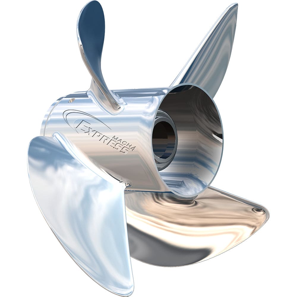 Turning Point Express® Mach4™ - Right Hand - Stainless Steel Propeller - EX1/ EX2-1409-4 - 4-Blade - 14 x 9 Pitch - Boat Outfitting |