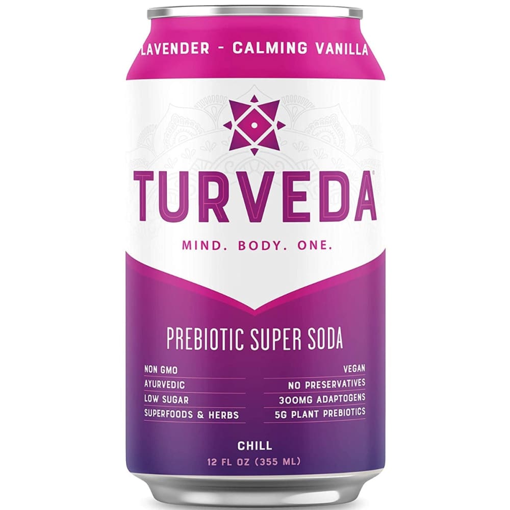 TURVEDA: Soda Prebiotic Chill 12 fo - Grocery > Beverages > Sodas - Turveda