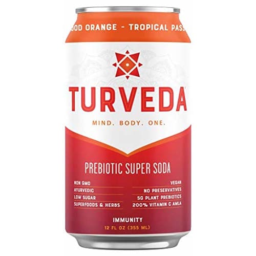TURVEDA: Soda Prebiotic Immunity 12 fo - Grocery > Beverages > Sodas - Turveda