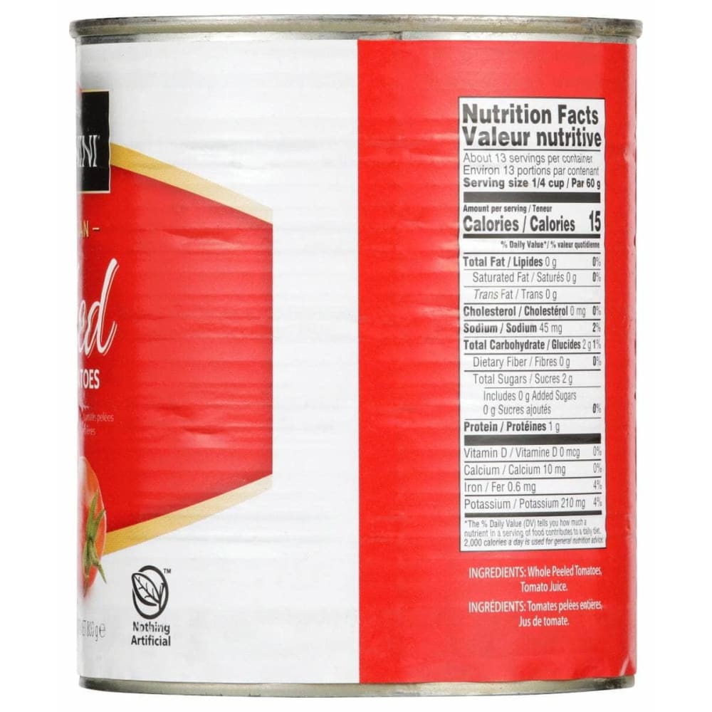TUSCANINI Grocery > Pantry > Condiments TUSCANINI: Tomatoes Whole Peeled, 28.2 oz