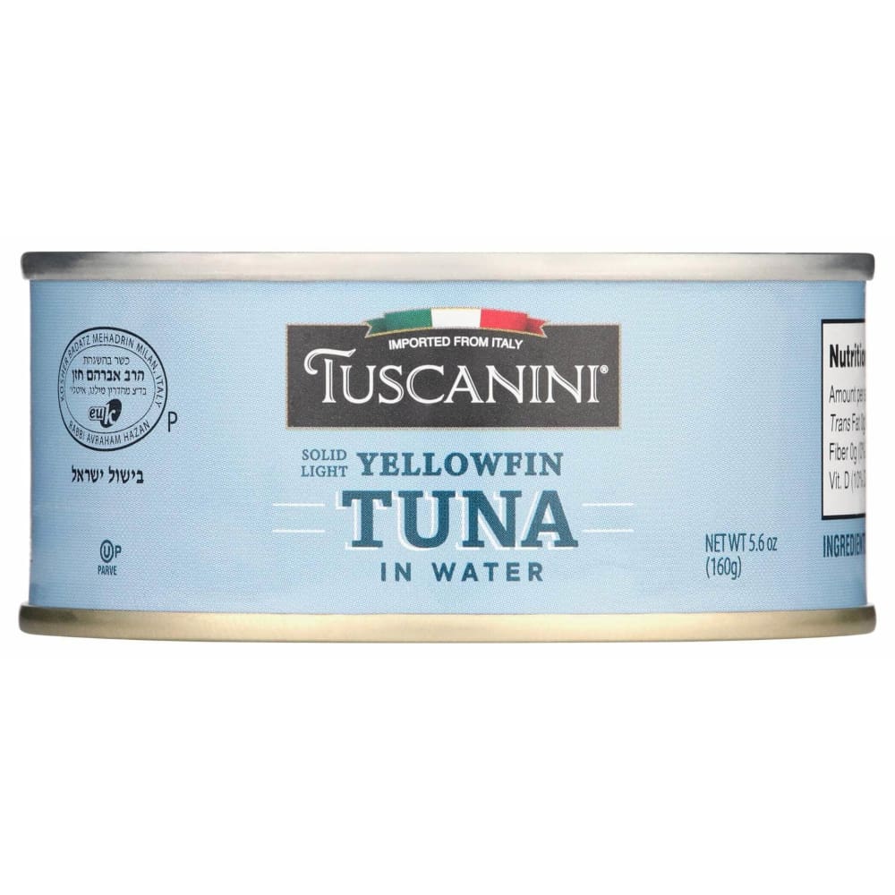 TUSCANINI Grocery > Pantry > Meat Poultry & Seafood TUSCANINI: Tuna Steak In Water Can, 5.6 oz