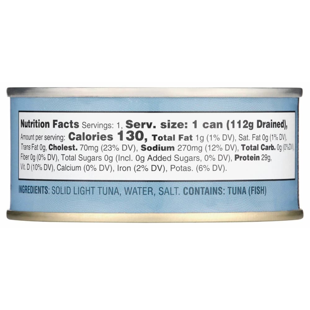 TUSCANINI Grocery > Pantry > Meat Poultry & Seafood TUSCANINI: Tuna Steak In Water Can, 5.6 oz