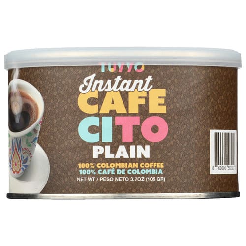 TUYYO: Instant Plain Coffee 3.7 oz - Beverages > Coffee Tea & Hot Cocoa - TUYYO