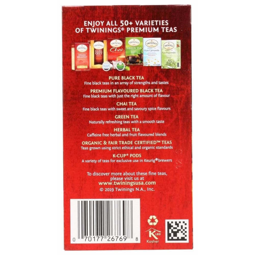 TWINING TEA Twining Tea Tea Chai Pmpkn Spice, 20 Bg