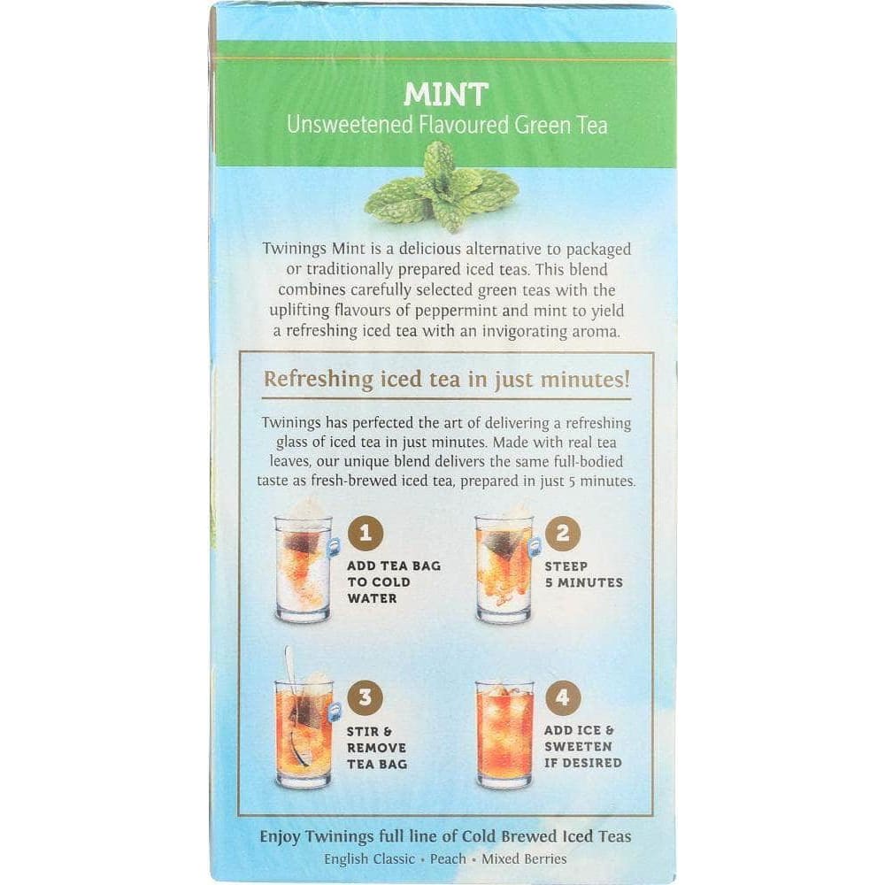 TWINING TEA Twining Tea Tea Cold Brw Grn Mint, 20 Bg
