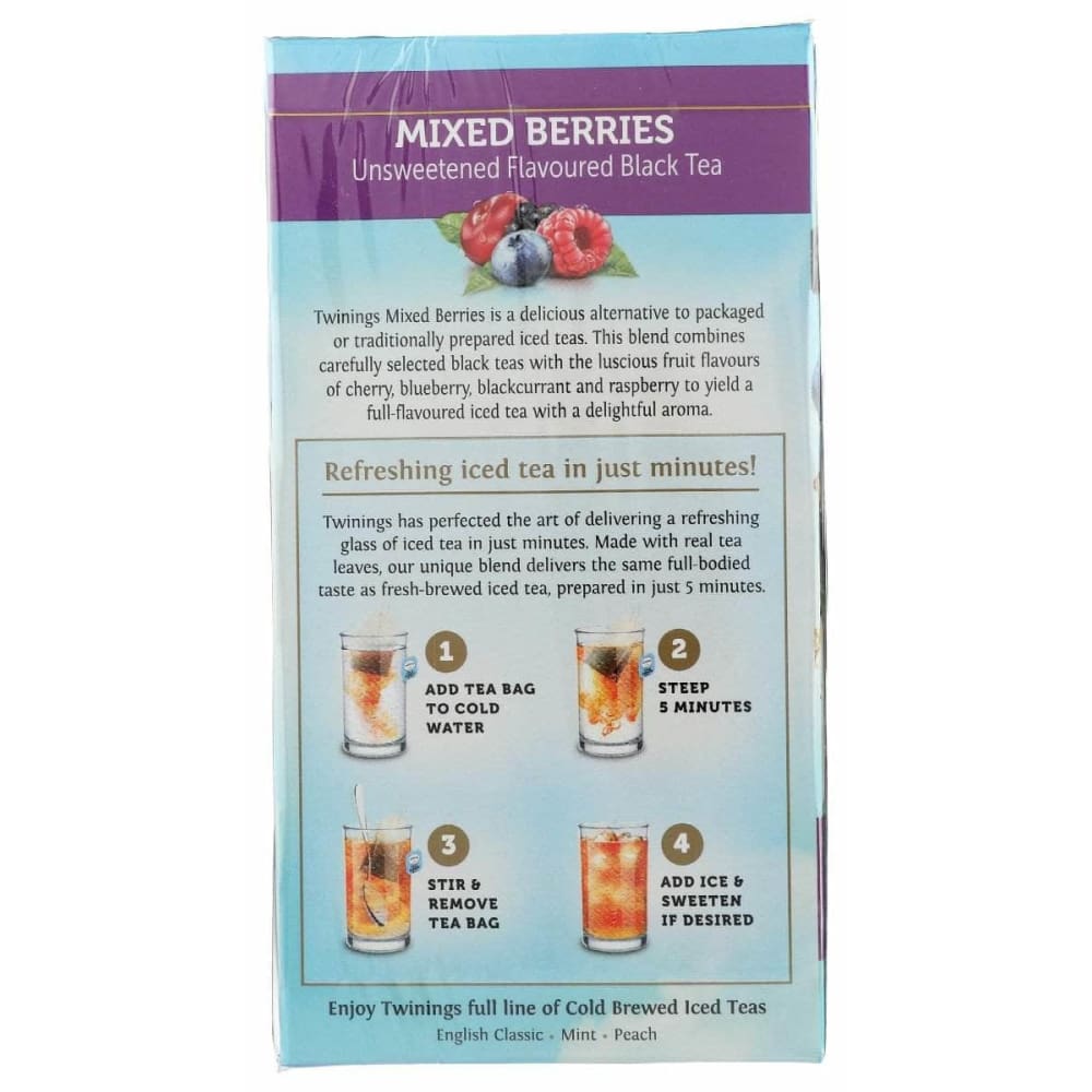 TWINING TEA Twining Tea Tea Cold Brw Mxd Berries, 20 Bg