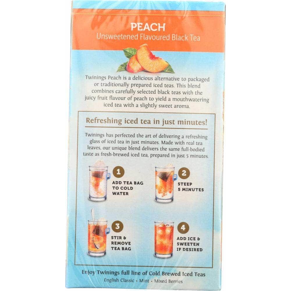 TWINING TEA Twining Tea Tea Cold Brw Peach, 20 Bg