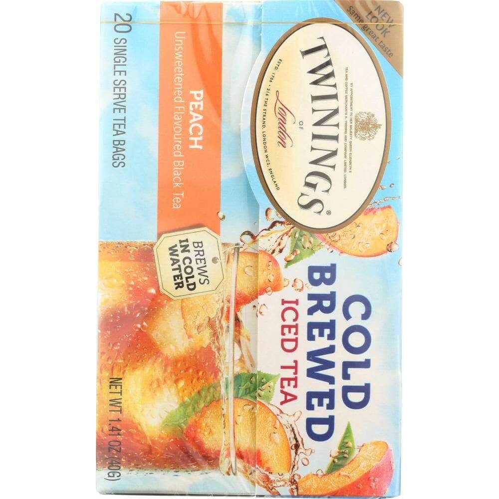 TWINING TEA Twining Tea Tea Cold Brw Peach, 20 Bg