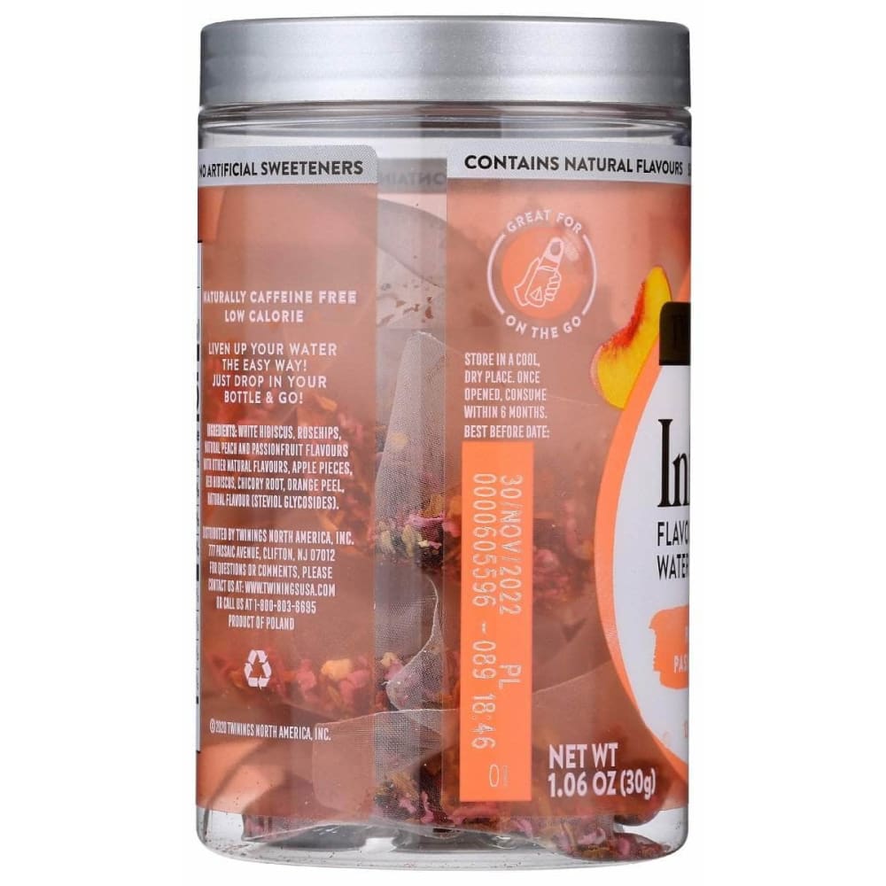 TWINING TEA Twining Tea Tea Cold Inf Peach Pasnfr, 12 Bg