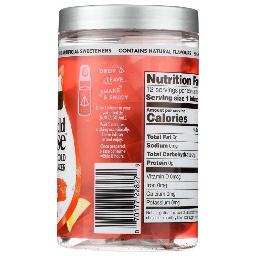 TWINING TEA Twining Tea Tea Cold Infse Strw Lmn, 12 Bg