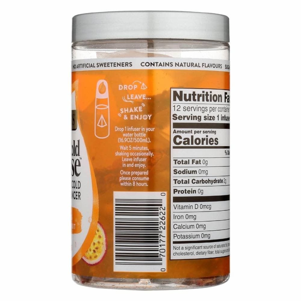TWINING TEA Twining Tea Tea Cold Nfse Mngo Psnfrt, 12 Bg