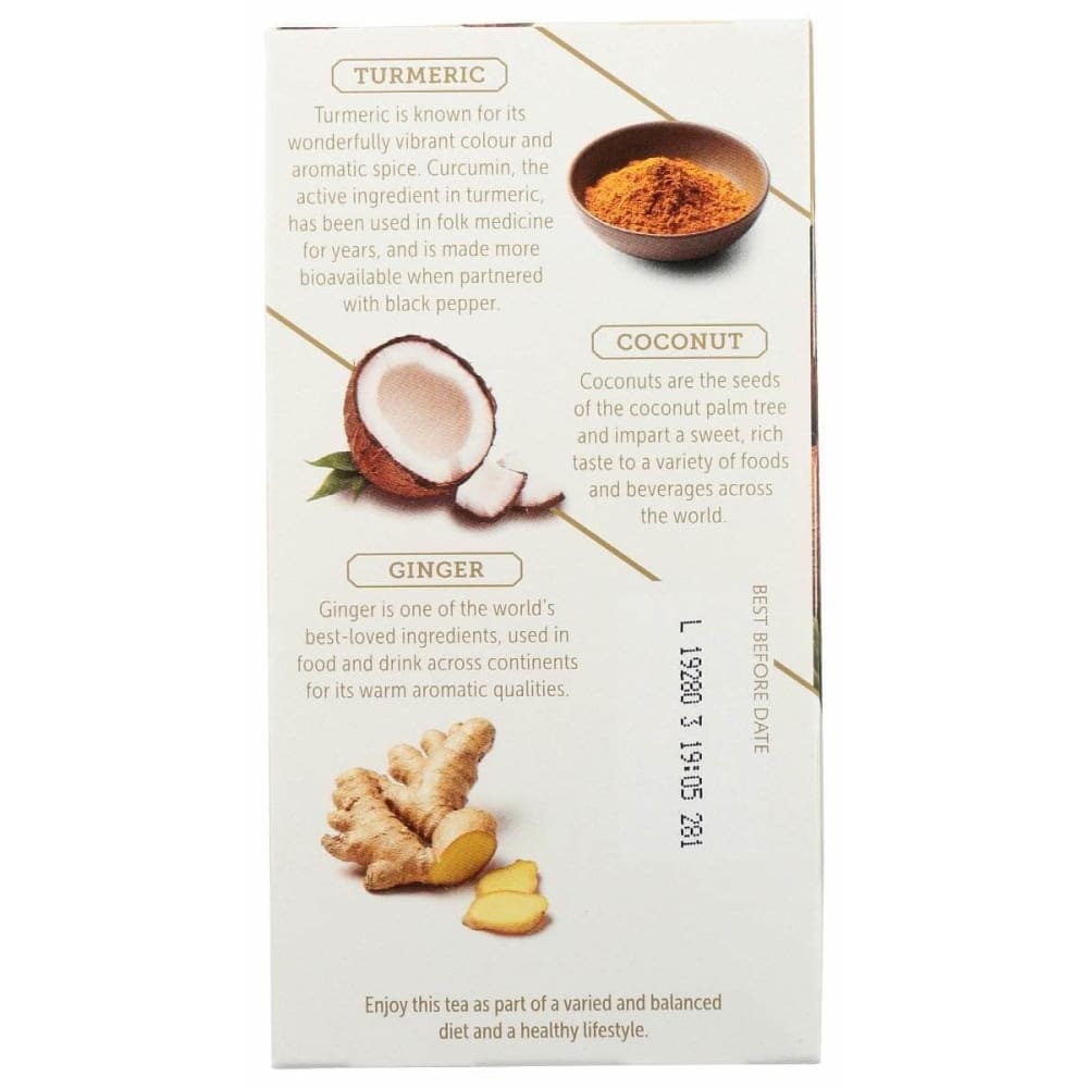 TWINING TEA Twining Tea Tea Comfort Coconut Ginger, 18 Bg