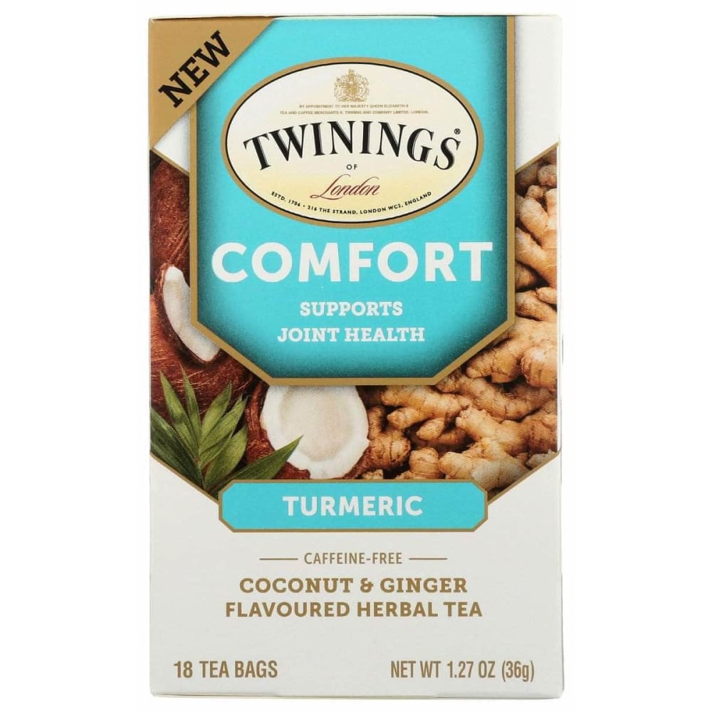 TWINING TEA Twining Tea Tea Comfort Coconut Ginger, 18 Bg