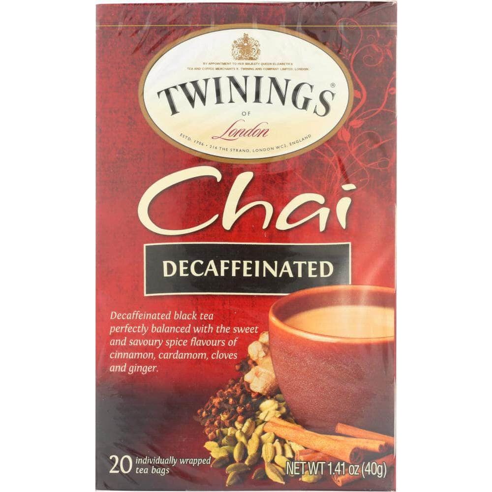 Twining Tea Twining Tea Decaffeinated Chai Tea, 20 bg