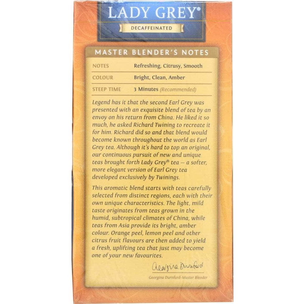 Twining Tea Twining Tea Decaffeinated Lady Grey Black Tea, 20 bg