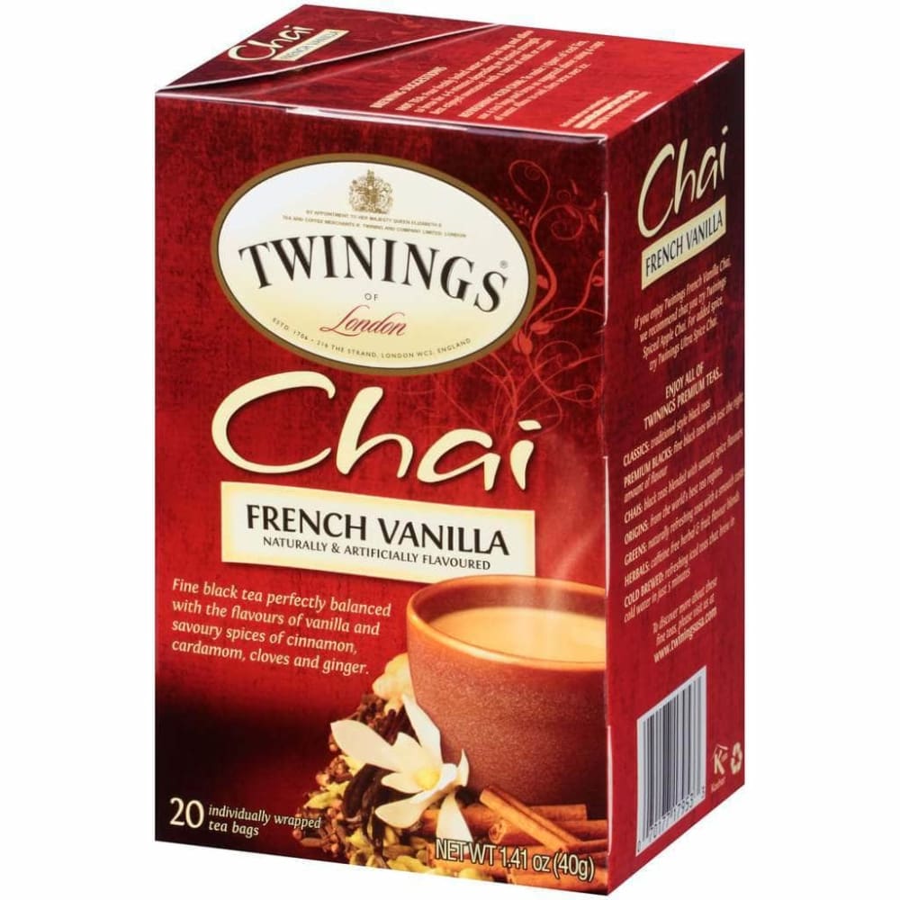 Twining Tea Twining Tea French Vanilla Chai Tea, 20 bg