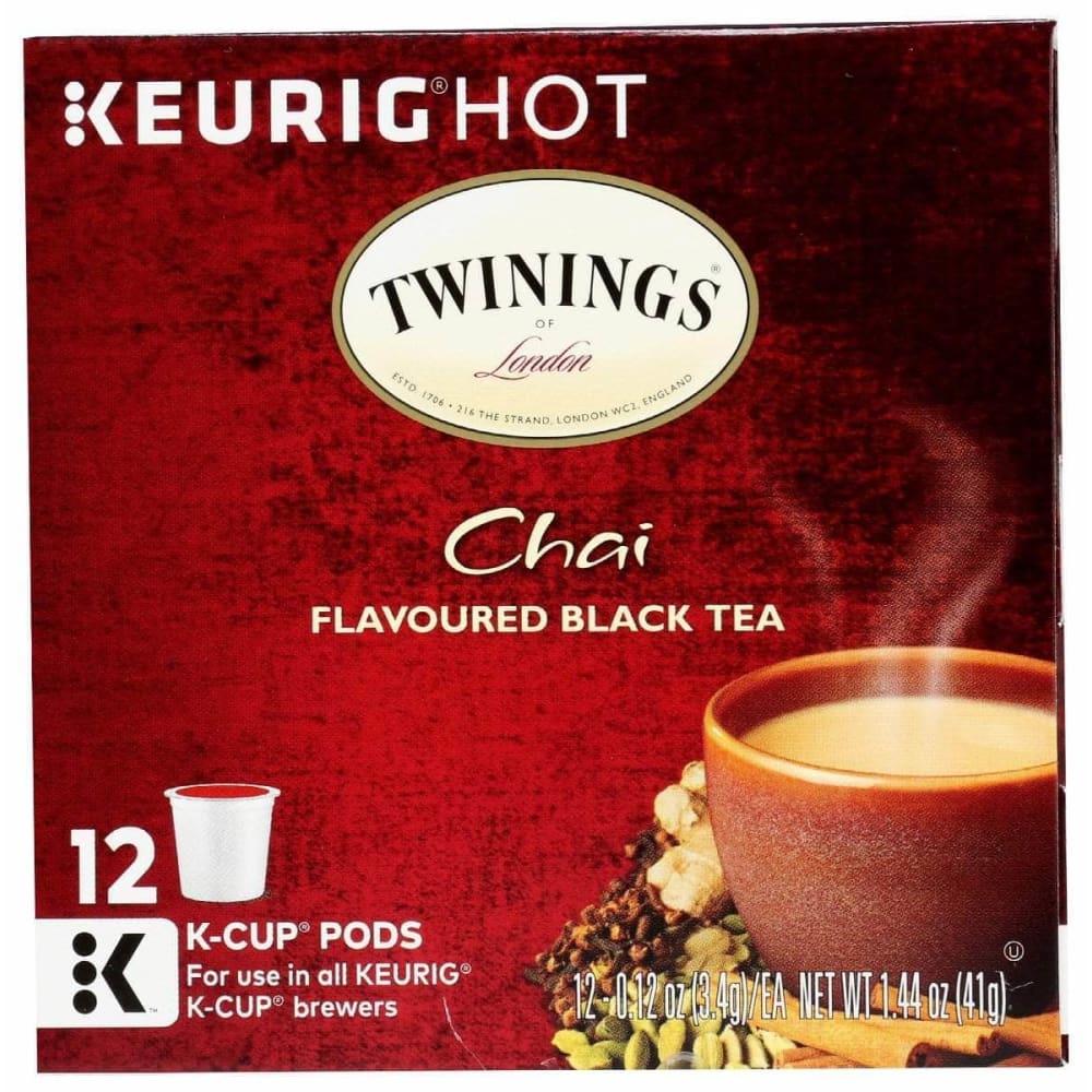 TWINING TEA Twining Tea Tea Kcup Chai, 12 Pc