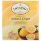Twining Tea Twining Tea Lemon & Ginger Herbal Tea, 50 bg