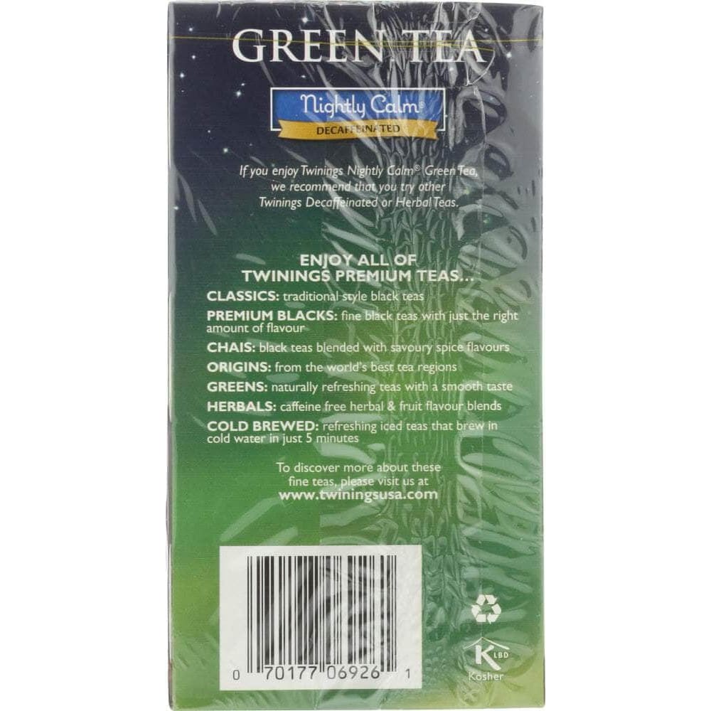 Twining Tea Twining Tea Nightly Calm Green Tea, 20 bg