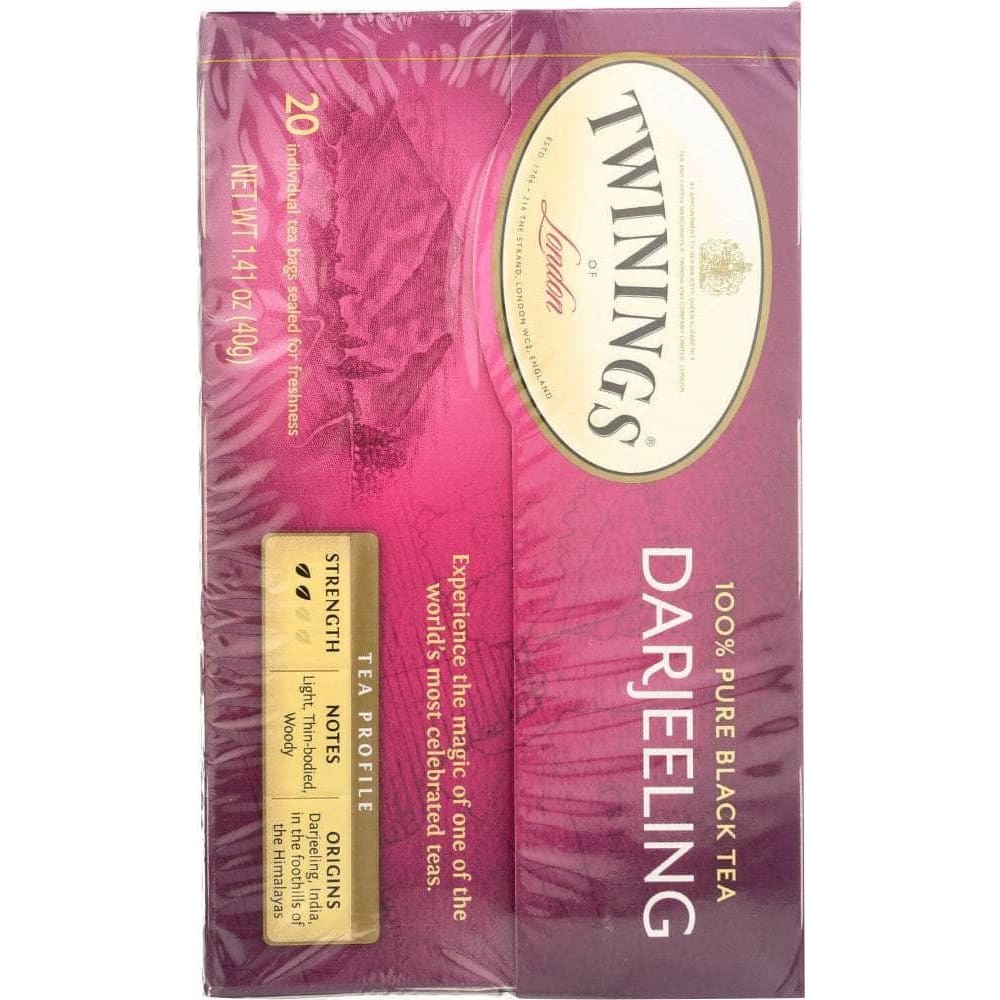 Twinings Twining Tea Origins Darjeeling Tea, 20 Tea Bags, 1.41 oz