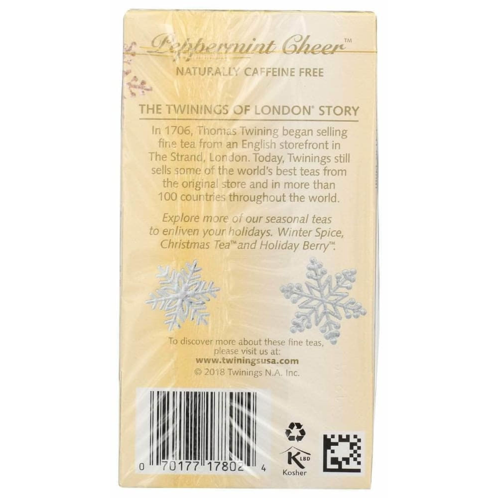 TWINING TEA Twining Tea Peppermint Cheer Tea, 20 Bg