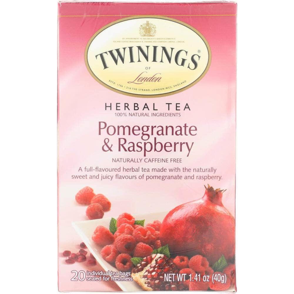 Twining Tea Twining Tea Pomegranate & Raspberry Herbal Tea, 20 bg