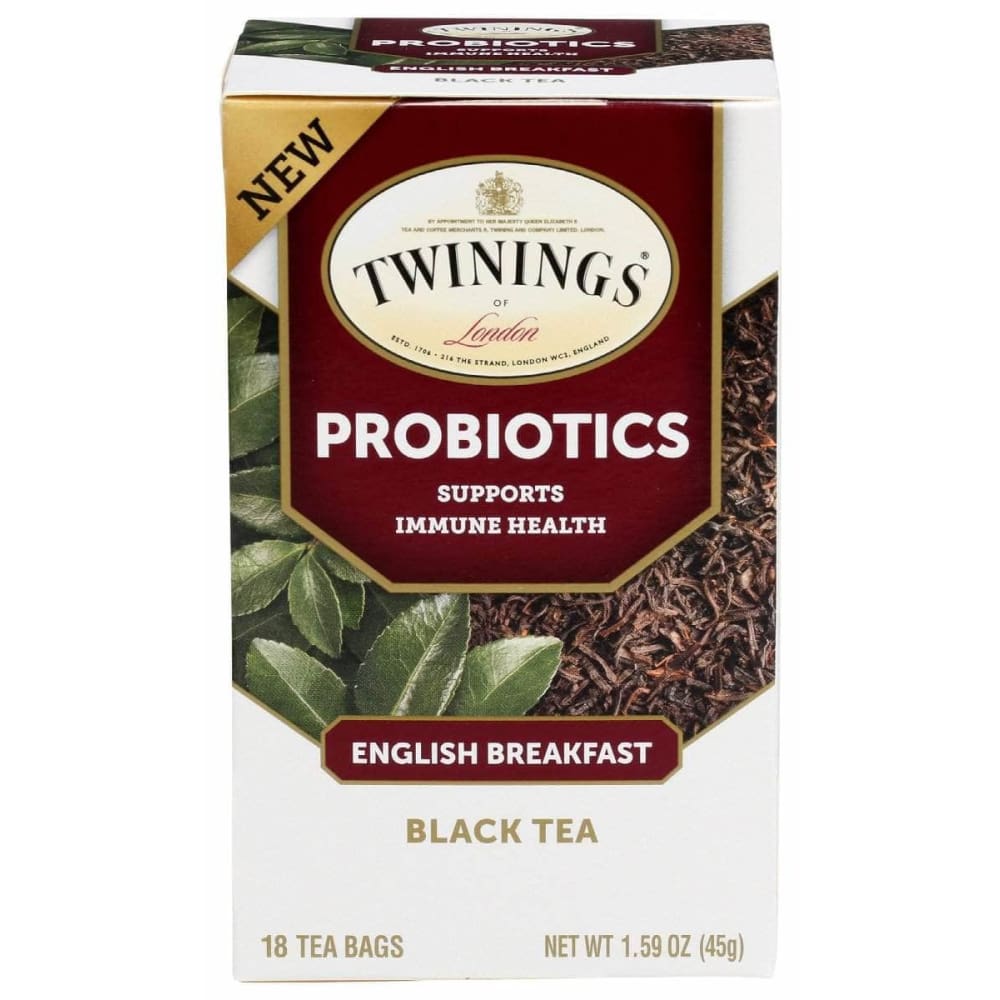 TWINING TEA Twining Tea Probiotic English Breakfast Black Tea, 18 Bg