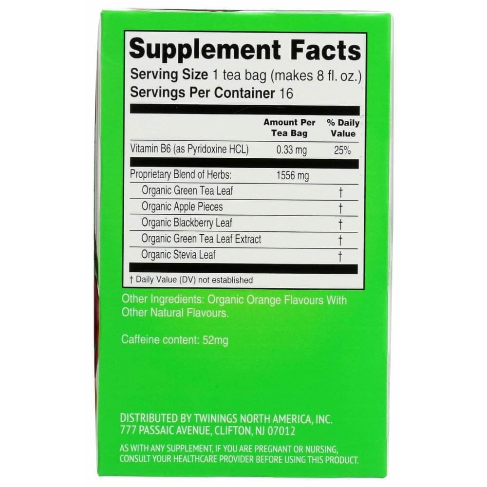 TWININGS Twining Tea Superblends Energy Plus 16 Bg