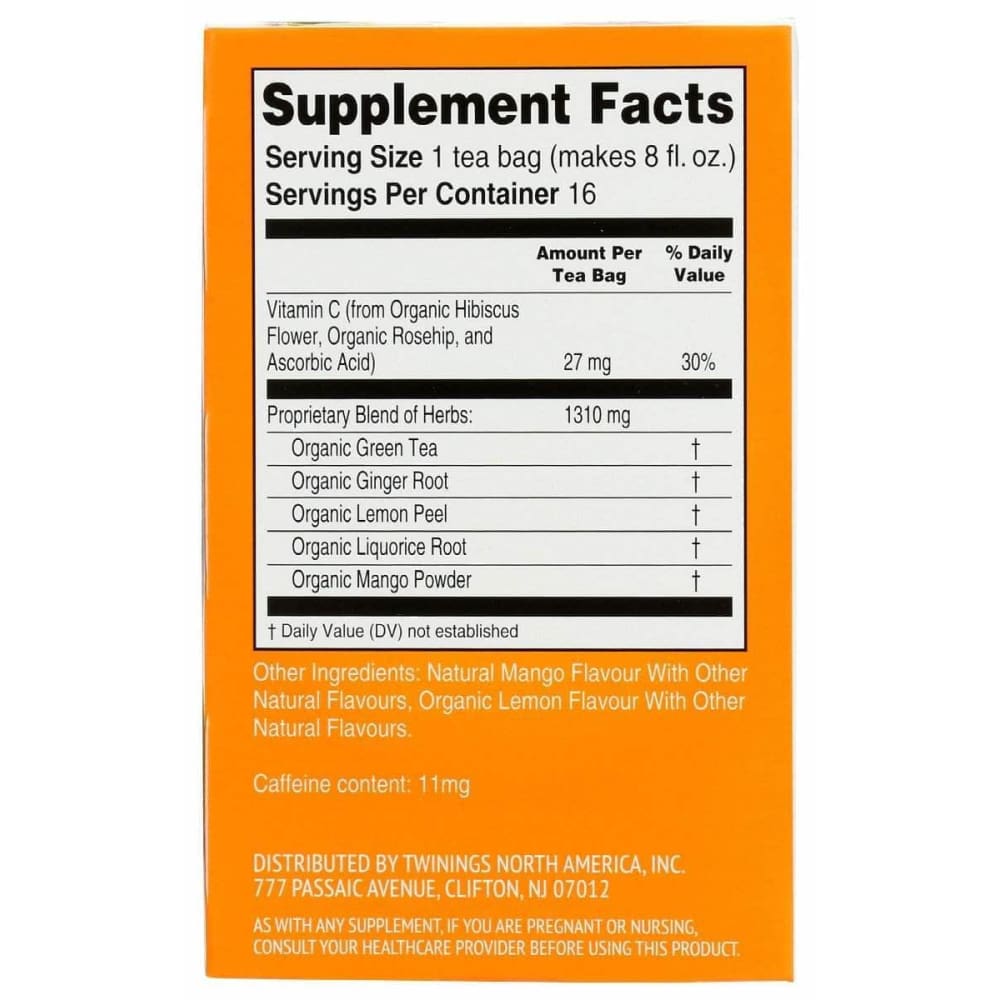 TWININGS Twining Tea Superblends Immune Support Plus, 16 Bg