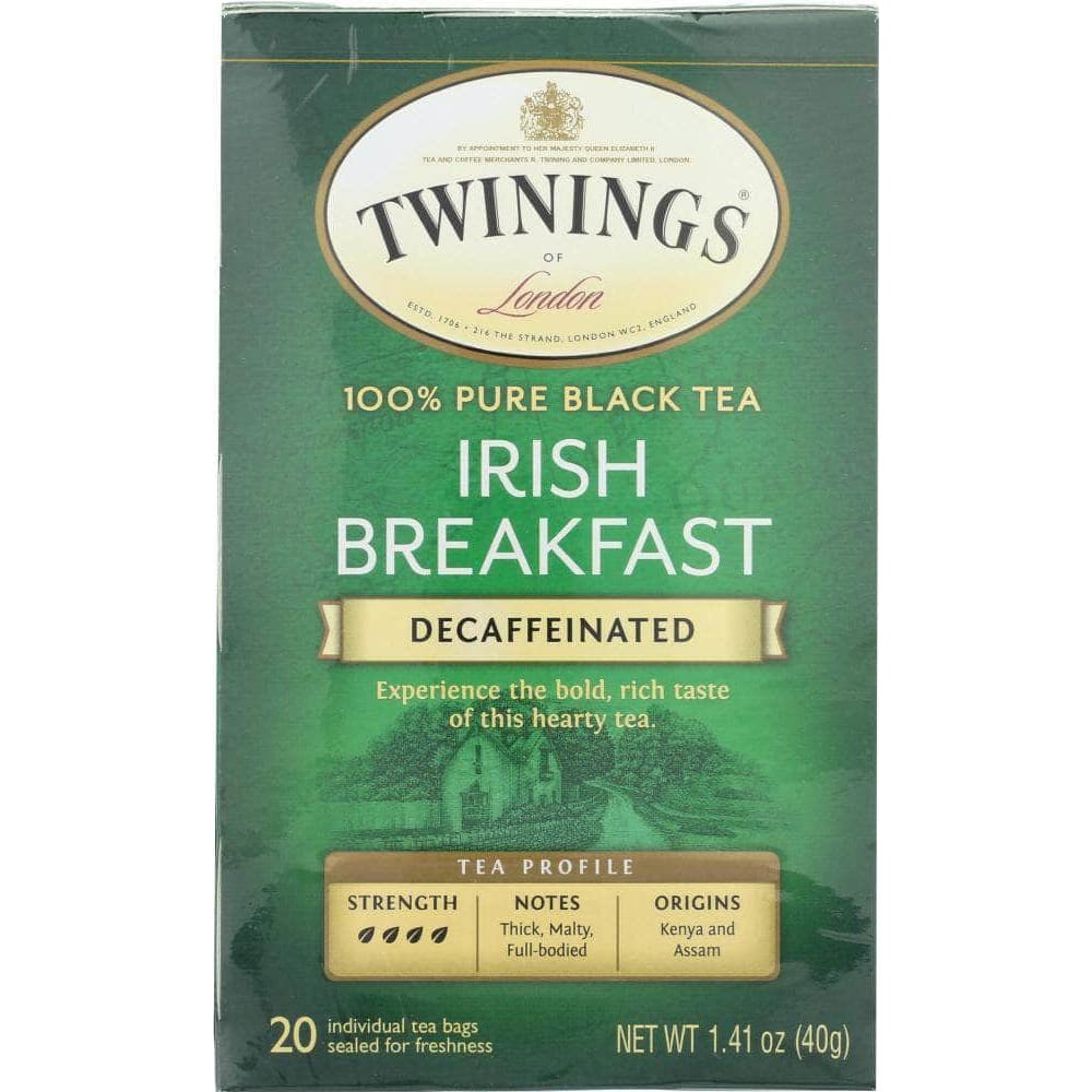 Twinings Twinings Decaffeinated Irish Breakfast Tea, 20 tea bags