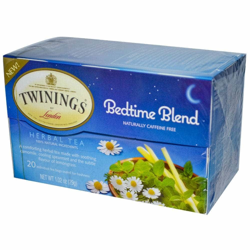 Twinings Herbal Tea Bedtime Blend Naturally Caffeine Free 20 bag, 1.02 ...