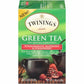 Twining Tea Twinings Of London Green Tea Pomegranate Raspberry & Strawberry, 20 Tea Bags, 1.06 Oz