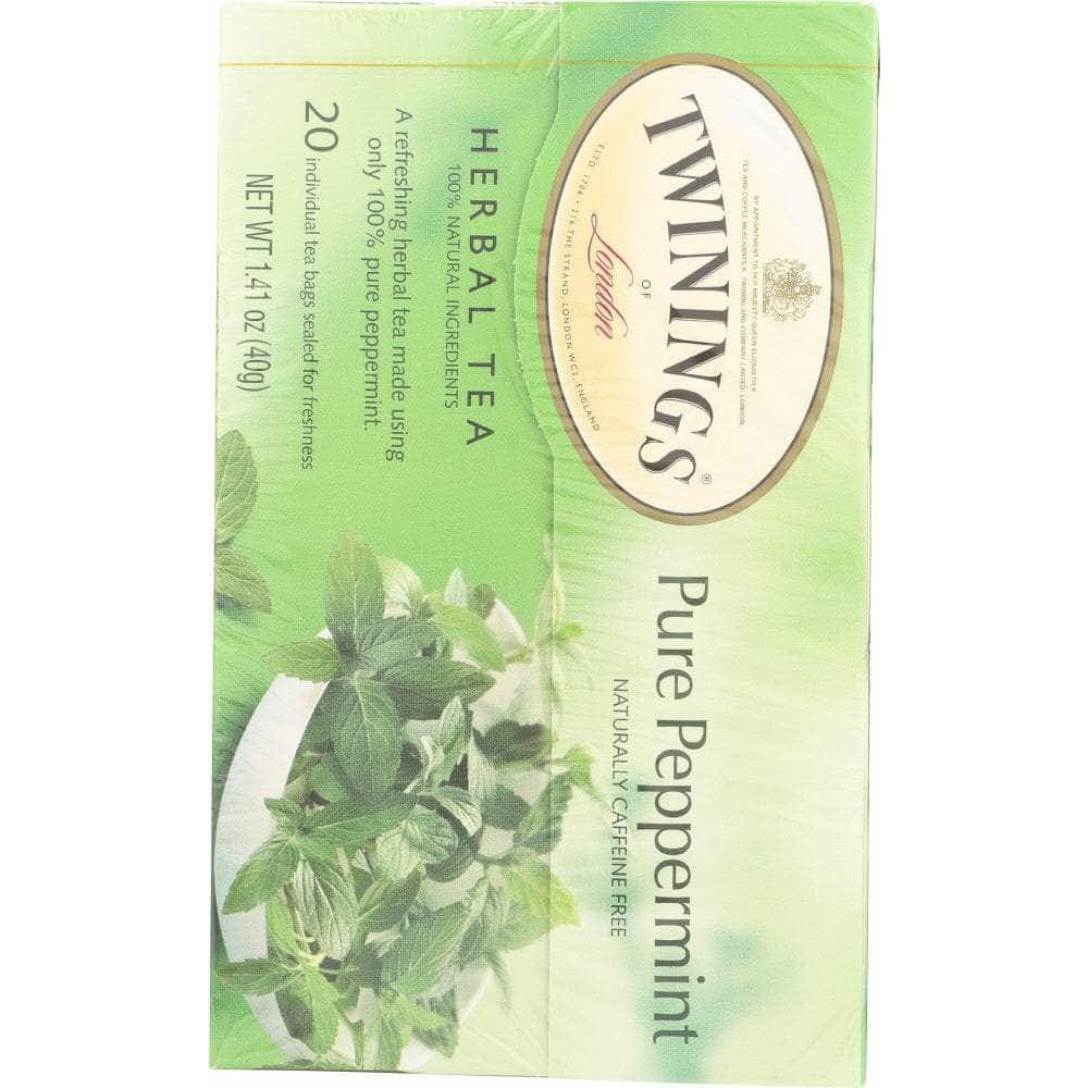 Twinings Twinings Of London Pure Peppermint Tea Caffeine Free 20 Tea Bags, 1.41 Oz