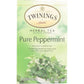 Twinings Twinings Of London Pure Peppermint Tea Caffeine Free 20 Tea Bags, 1.41 Oz