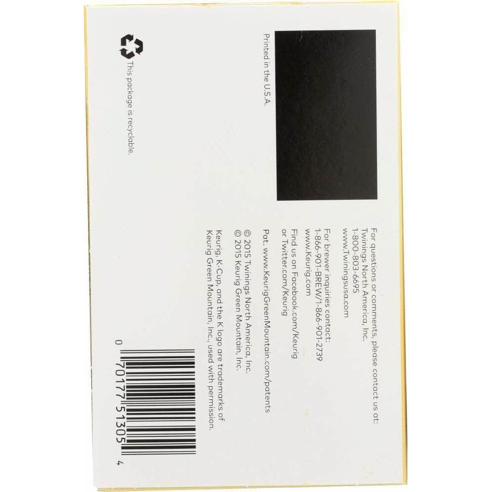 Twinings Twinings Of London Tea Kcups Earl Grey Tea, 12 Cups, 1.27 oz