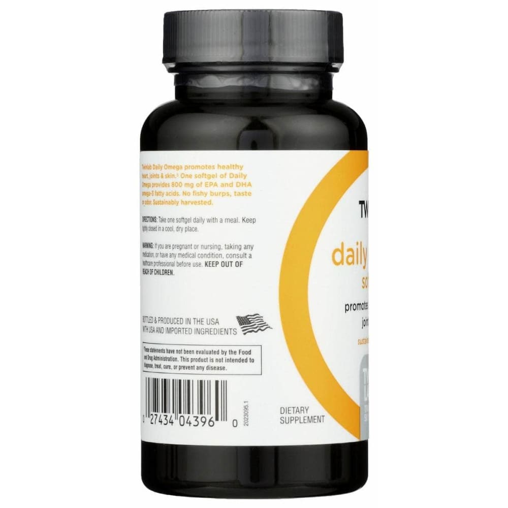 TWINLAB Health > Vitamins & Supplements TWINLAB Daily Omega Softgels, 30 sg