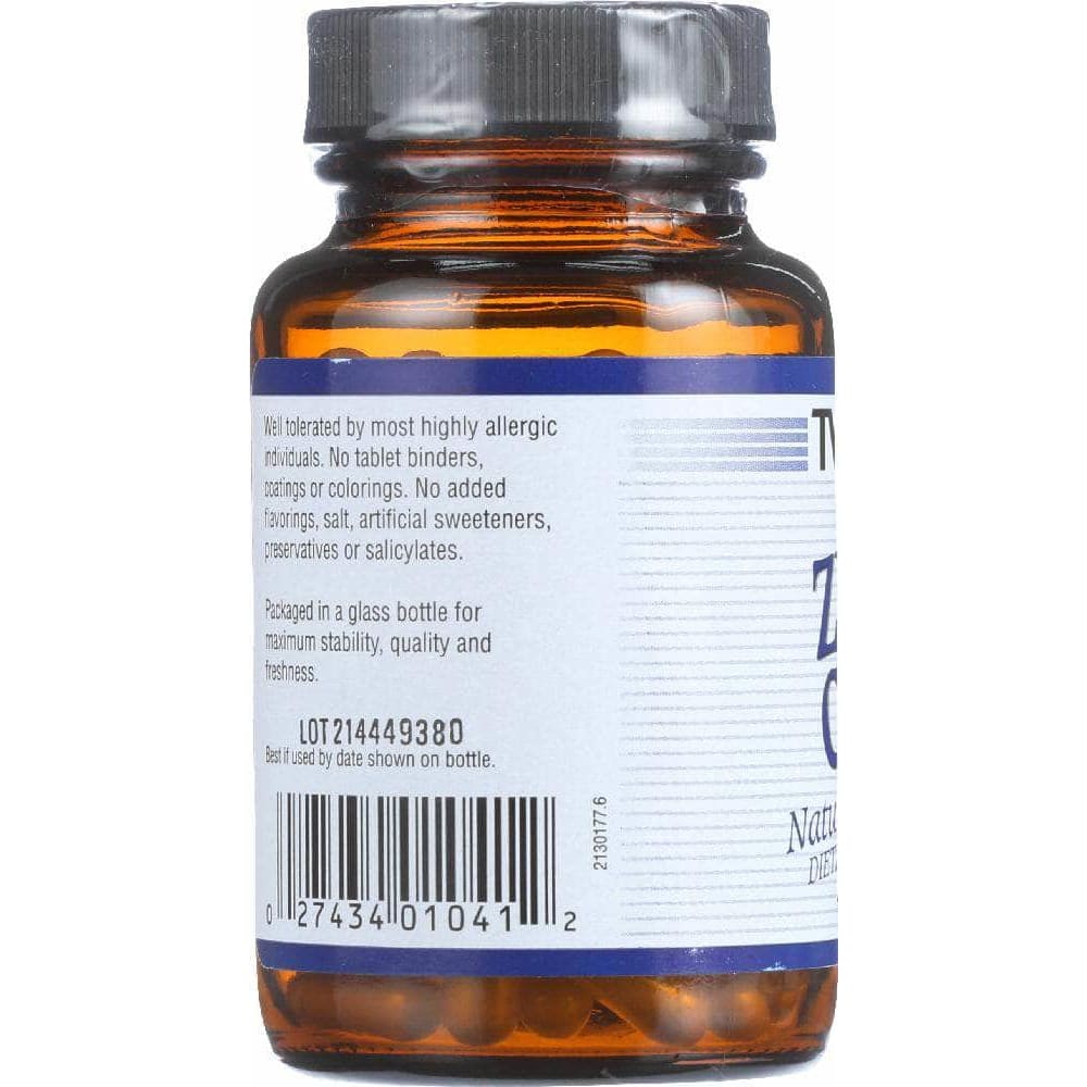 TWINLAB Twinlab Zinc Caps 30 Mg, 100 Capules