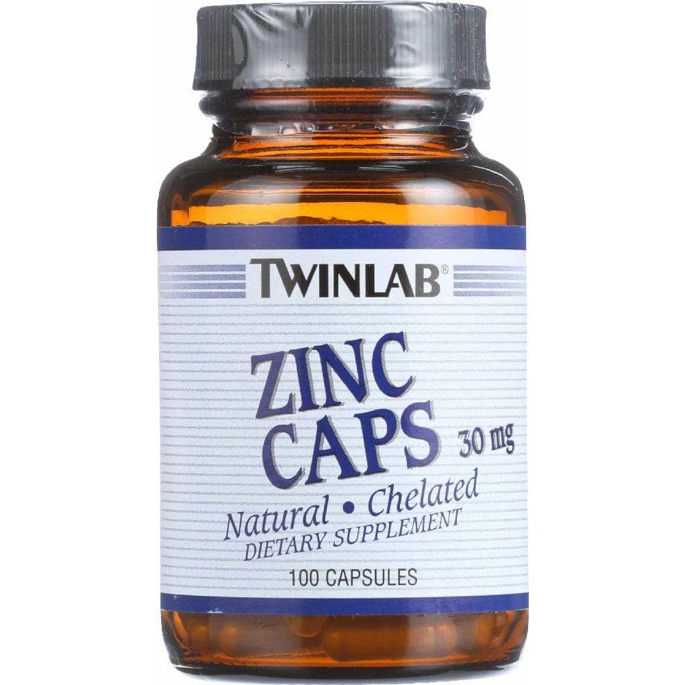 TWINLAB Twinlab Zinc Caps 30 Mg, 100 Capules