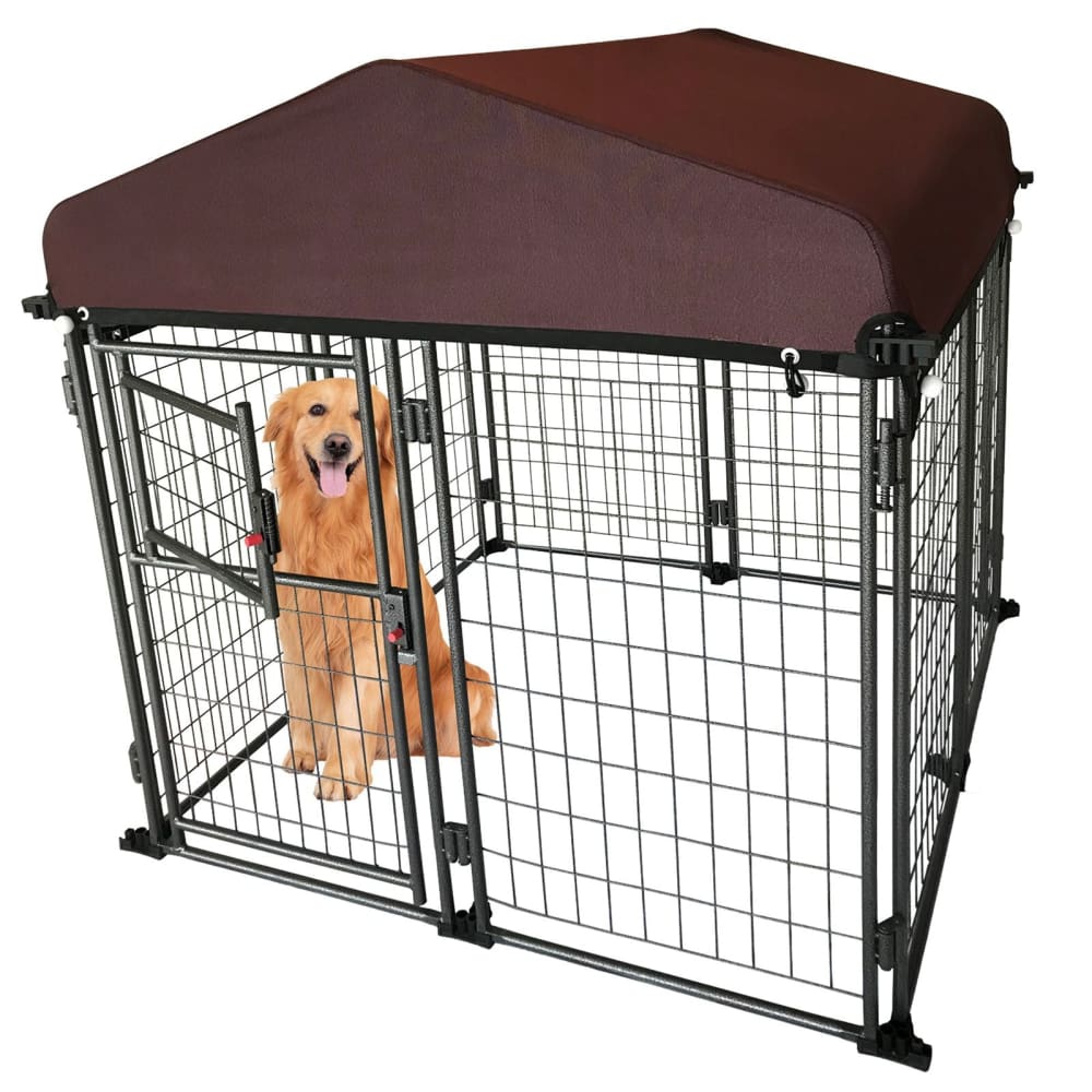 Two by Two 4’ x 4’ x 4.5’ Haven Expandable Kennel - Home/Pet/Dog Supplies/Dog Accessories/ - Unbranded
