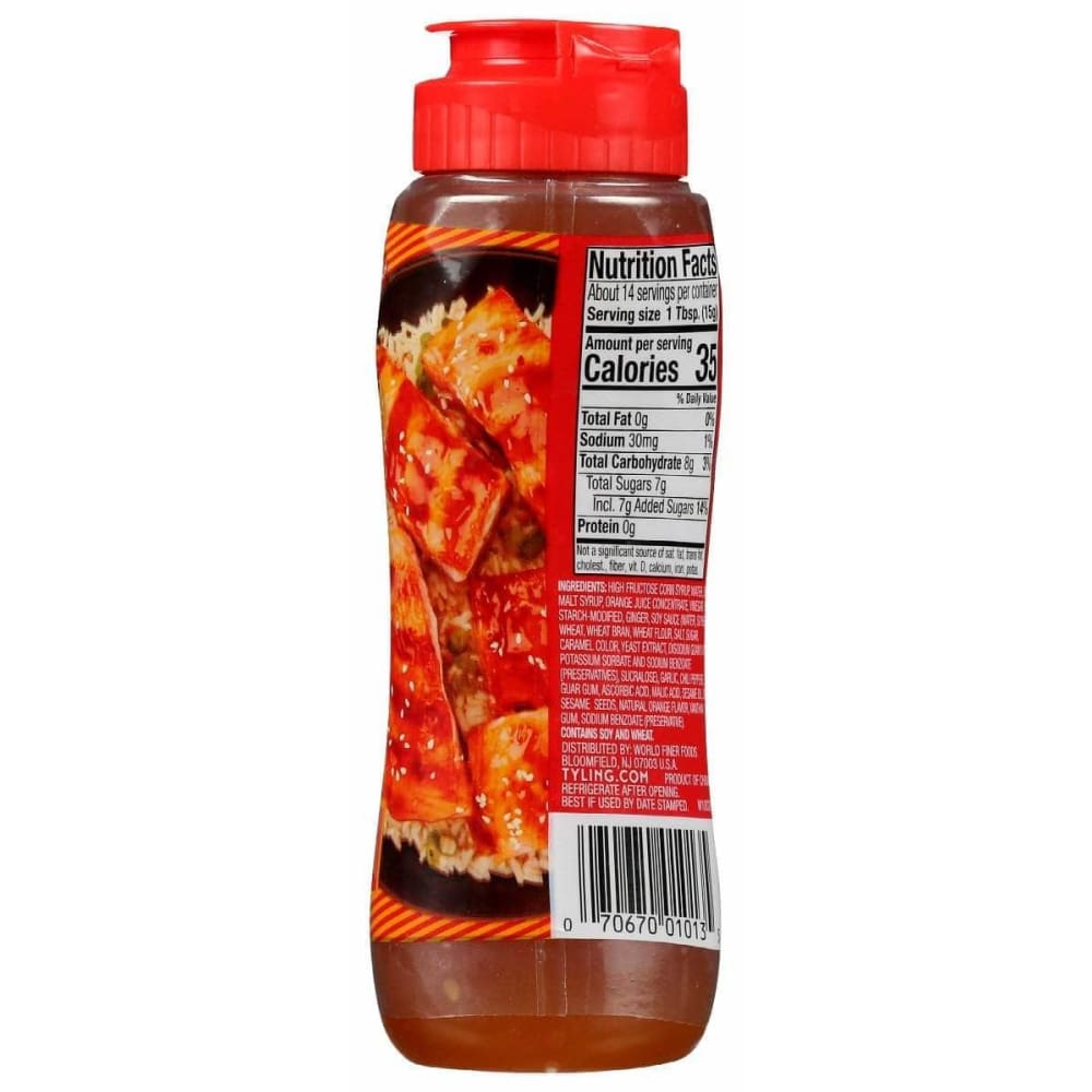 TY LING Ty Ling Glaze Orange Ginger, 7.5 Oz