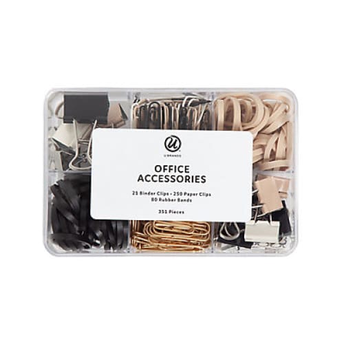 U Brands Simple Arches 351-Piece Office Accessory Kit - Home/Office & School Supplies/General Supplies/ - U Brands