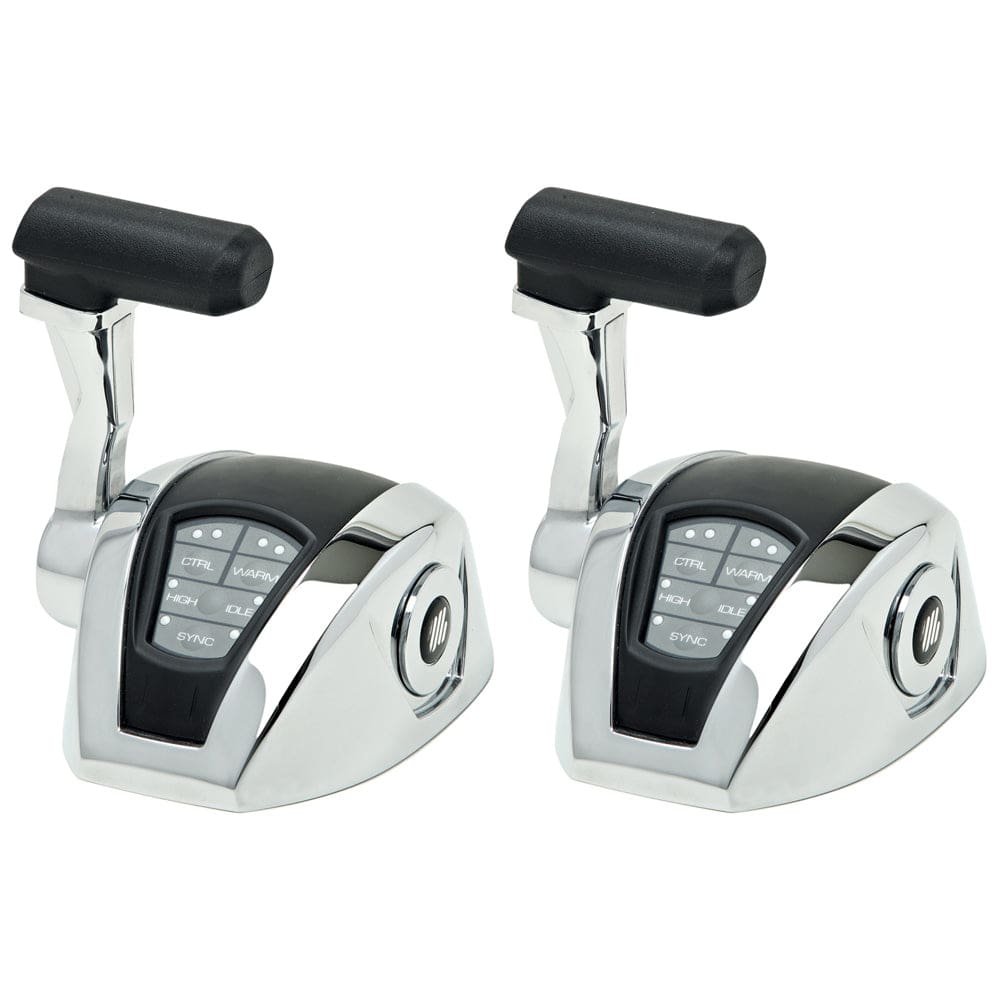 UFlex Power A Electronic Control Package - Single Engine/ Dual Station - Mechanical Throttle/ Electronic Shift - Boat Outfitting | Engine