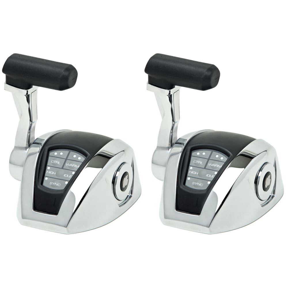 UFlex Power A Electronic Control Package - Single Engine/ Dual Station - Mechanical Throttle/ Mechanical Shift - Boat Outfitting | Engine