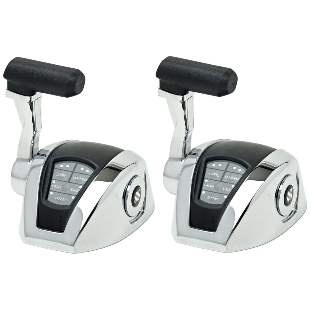 UFlex Power A Electronic Control Package - Single Engine/ Dual Station - Electronic Throttle/ Electronic Shift - Boat Outfitting | Engine