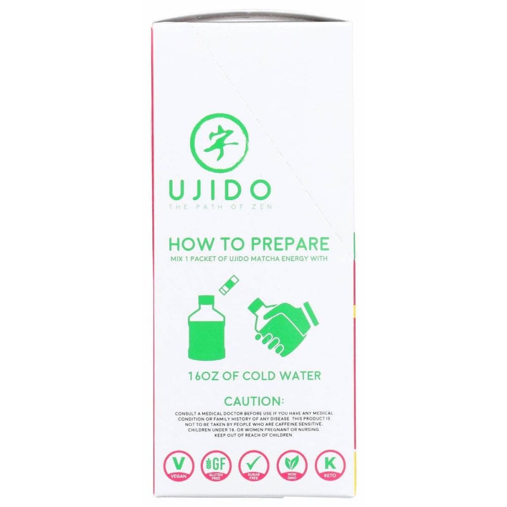 UJIDO Grocery > Beverages > Energy Drinks UJIDO: Matcha Lemon Energy, 2 gm